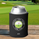 Search for funny golf humor can coolers Modern