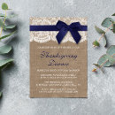 Search for burlap and lace invitations Country