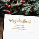 Search for merry return address labels Simple minimalist
