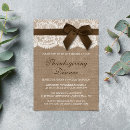 Search for brown thanksgiving invitations Bow
