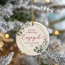 Search for watercolor christmas tree decorations Engaged