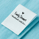 Search for sewing labels Made with love