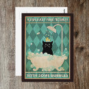 Search for black cat get well cards Cute