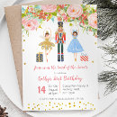 Search for ballerina 1st birthday invitations Floral