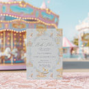 Search for vintage carousel invitations Carnival