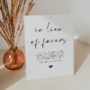 Search for favor wedding signs Modern minimalist