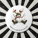 Search for winter christmas badges Snowman