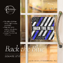 Search for police support stickers Back the blue