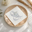 Search for floral wedding napkins Elegant