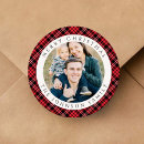 Search for red plaid stickers Gingham
