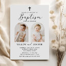 Search for boy girl twins invitations Typography