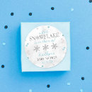 Search for snowflake round stickers Silver