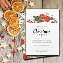 Search for beautiful christmas invitations Watercolor
