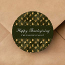 Search for elegant thanksgiving stickers Green