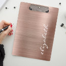 Search for rose gold clipboards Trendy