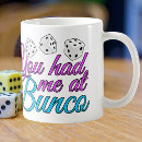 Search for bunco coffee mugs Bunko