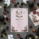 Search for gothic baby shower invitations Pink