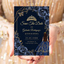Search for navy blue save the dates Floral