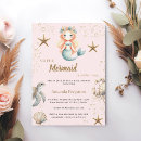 Search for crab invitations Mermaid