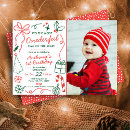 Search for christmas 1st birthday invitations Oh what fun
