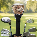 Search for christmas golf head covers Black white