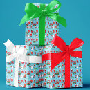 Search for santa clause wrapping paper Snowman