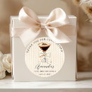 Search for tiny thank you stickers Martini birthday