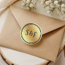 Search for gold foil envelope seals Modern