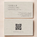 Search for eco friendly business cards Qr code