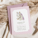 Search for pink cowgirl birthday invitations Saddle up