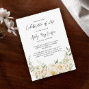 Search for white rose funeral invitations Sympathy