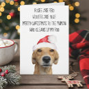 Search for funny christmas cards Dog
