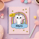 Search for cute kawaii notebooks Unicorn