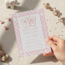 Search for mahjong invitations Pink