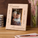 Search for grandma picture frames Engraved wood