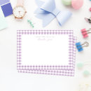 Search for nursery note cards Gingham