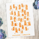 Search for animals vertical note cards Watercolor