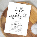 Search for eighty birthday invitations Script