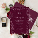 Search for leaf invitations Elegant