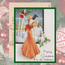 Search for art deco christmas postcards Unique
