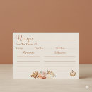 Search for love recipe cards Rustic