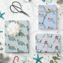 Search for turtle christmas wrapping paper Dolphin