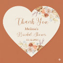 Search for bridal shower heart stickers Rustic