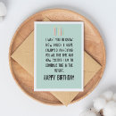 Search for sarcastic birthday cards Cute