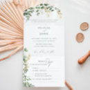 Search for green foliage wedding invitations Spring summer fall