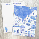 Search for travel note cards Greece