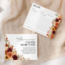 Search for bridal shower request recipe cards Recipe for the bride