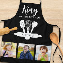 Search for fathers day grill aprons Black and white