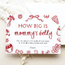 Search for how big is mommys belly invitations For her