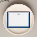 Search for blue border note cards Minimalist